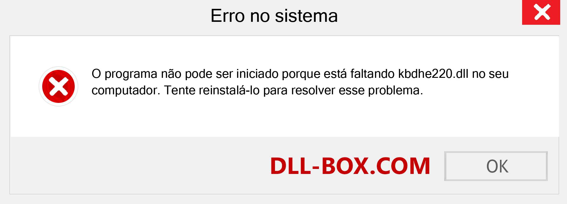 Arquivo kbdhe220.dll ausente ?. Download para Windows 7, 8, 10 - Correção de erro ausente kbdhe220 dll no Windows, fotos, imagens